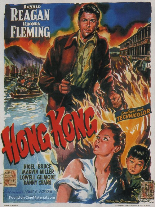 Hong Kong - Belgian Movie Poster