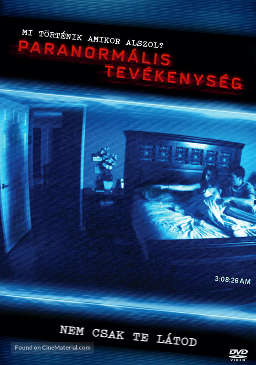 Paranormal Activity - Hungarian Movie Cover