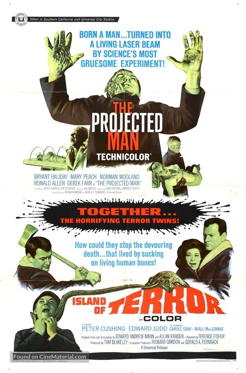 The Projected Man - Combo movie poster