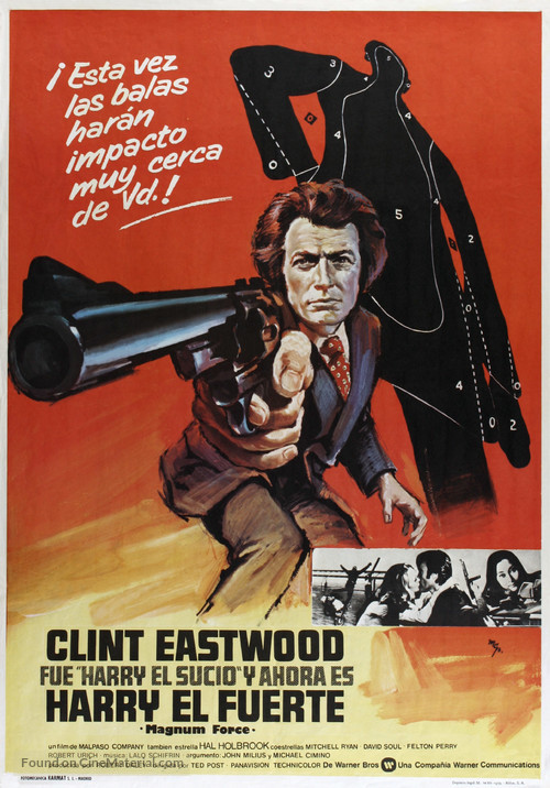 Magnum Force - Spanish Movie Poster