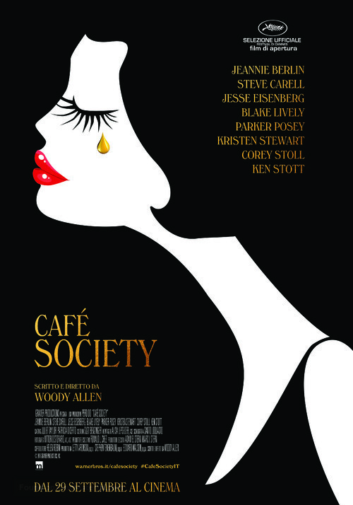 Caf&eacute; Society - Italian Movie Poster