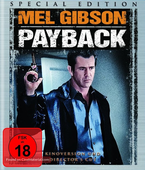 Payback - German Blu-Ray movie cover