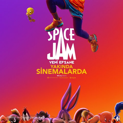 Space Jam: A New Legacy - Turkish Movie Poster