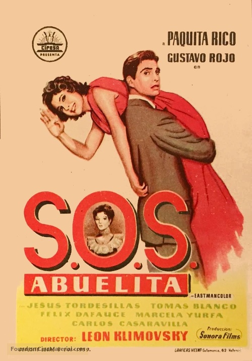 S.O.S., abuelita - Spanish Movie Poster