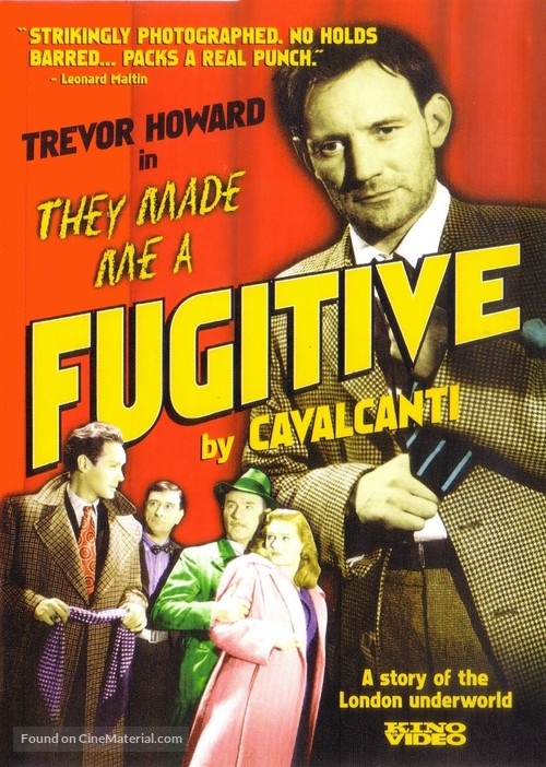 They Made Me a Fugitive - DVD movie cover
