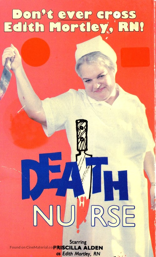 Death Nurse - VHS movie cover