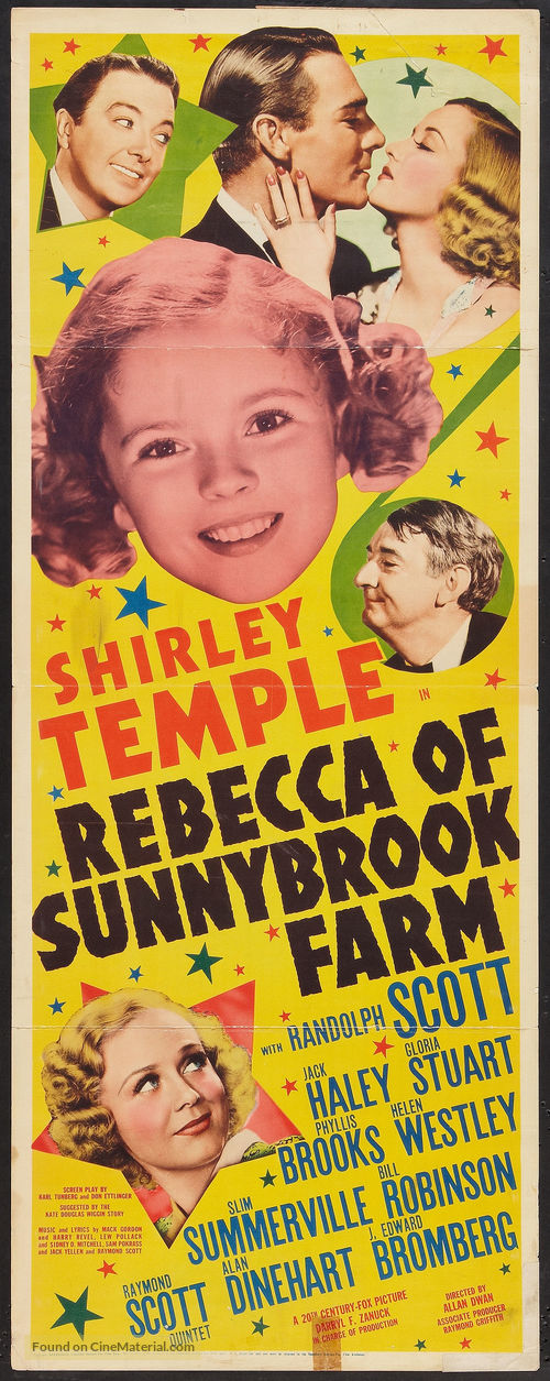 Rebecca of Sunnybrook Farm - Movie Poster