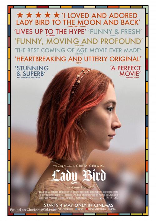Lady Bird - South African Movie Poster