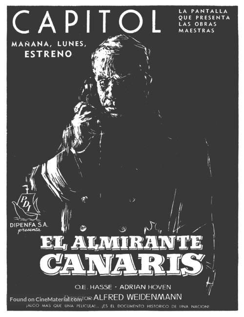 Canaris - Spanish poster