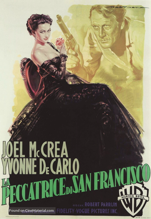 The San Francisco Story - Italian Movie Poster