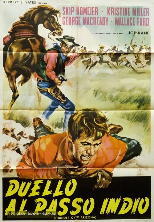 Thunder Over Arizona - Italian Movie Poster