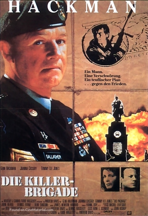 The Package - German Theatrical movie poster
