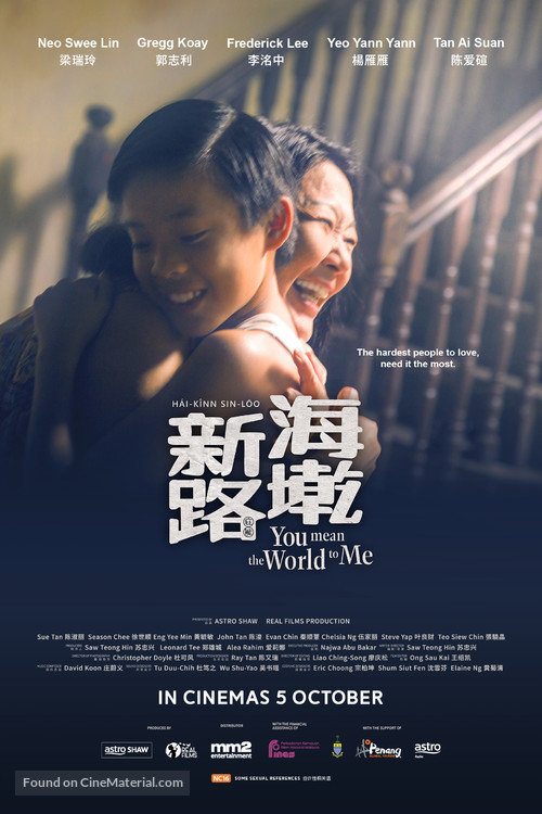You Mean The World To Me - Singaporean Movie Poster