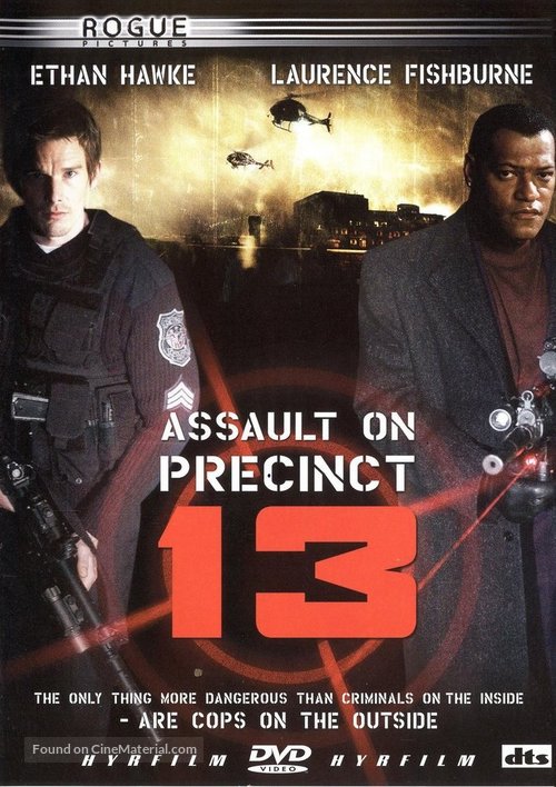 Assault On Precinct 13 - Swedish Movie Cover