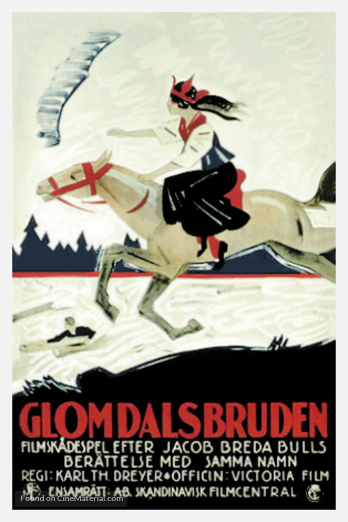 Glomdalsbruden - Norwegian Movie Poster