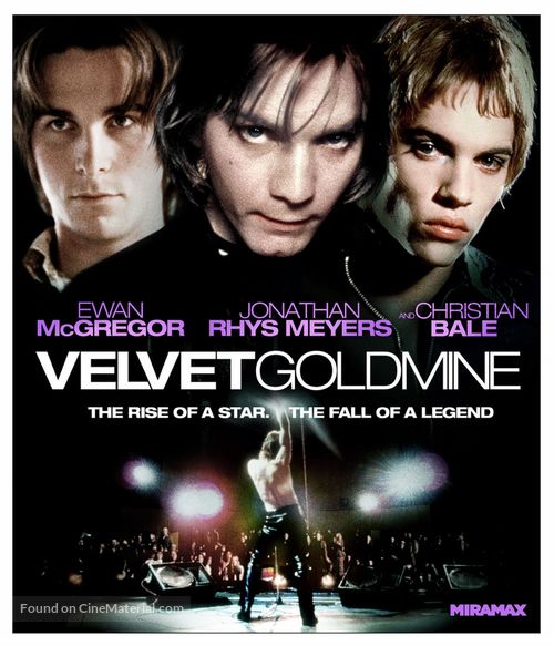 Velvet Goldmine - Blu-Ray movie cover