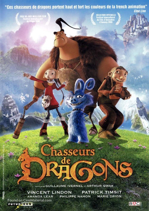 Chasseurs de dragons - French Movie Cover