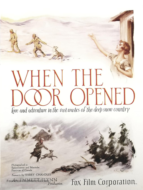 When the Door Opened - Movie Poster