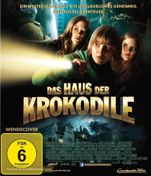 Das Haus der Krokodile - German Blu-Ray movie cover