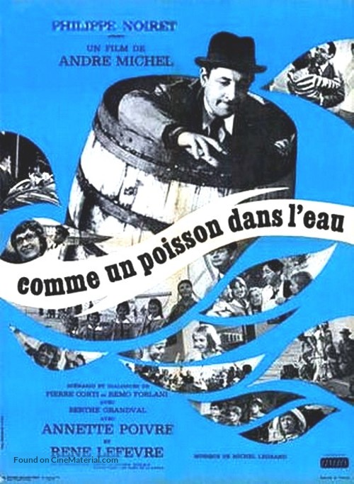 Comme un poisson dans l&#039;eau - French Movie Poster