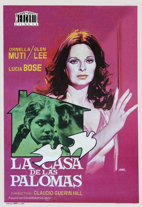 La casa de las palomas - Spanish Movie Poster