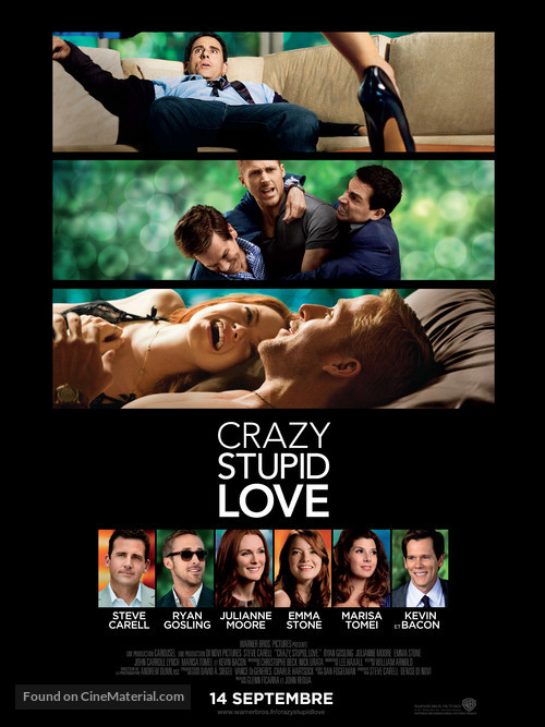 Crazy, Stupid, Love. - French Movie Poster