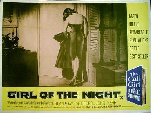 Girl of the Night - British Movie Poster