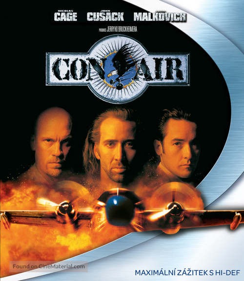 Con Air - Czech Blu-Ray movie cover