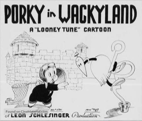 Porky in Wackyland - Movie Poster