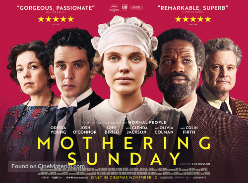 Mothering Sunday - British Movie Poster