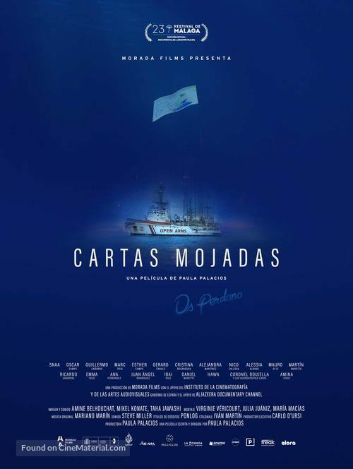 Cartas mojadas - Spanish Movie Poster