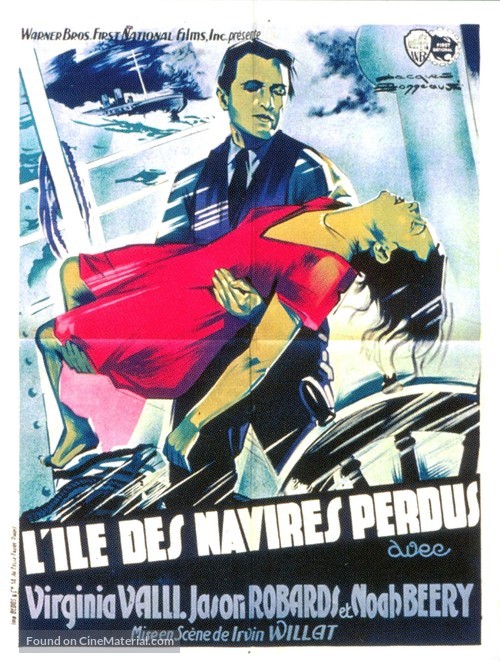 The Isle of Lost Ships - French Movie Poster