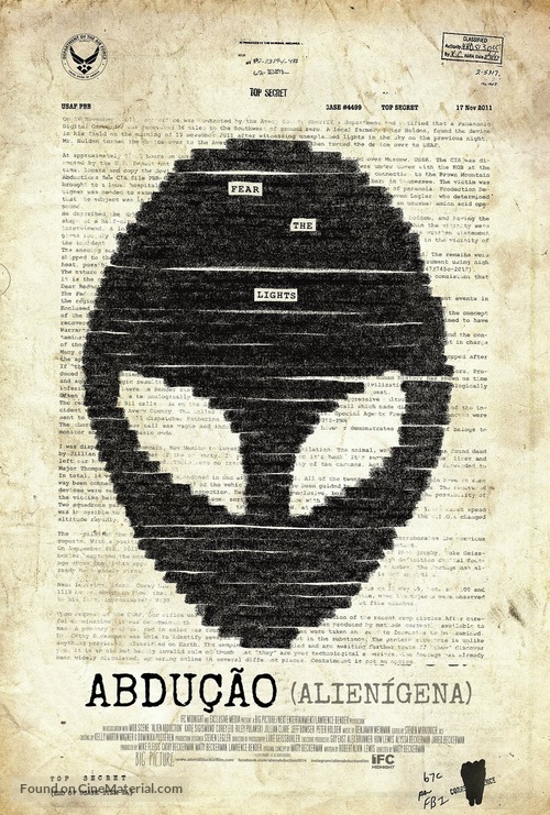 Alien Abduction - Brazilian Movie Poster