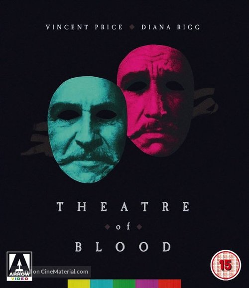 Theater of Blood - British Blu-Ray movie cover