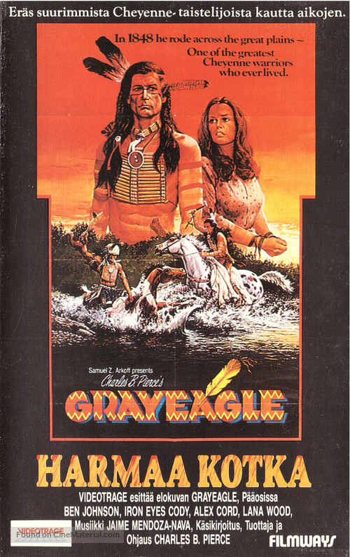 Grayeagle - Finnish VHS movie cover