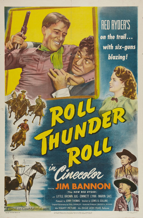 Roll, Thunder, Roll! - Movie Poster