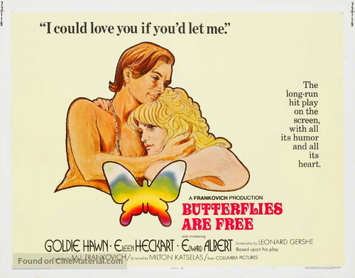 Butterflies Are Free - Movie Poster