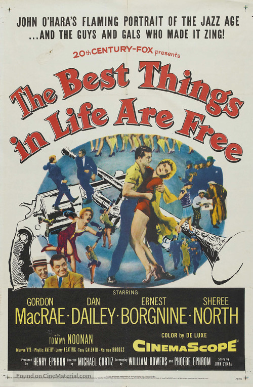 The Best Things in Life Are Free - Movie Poster