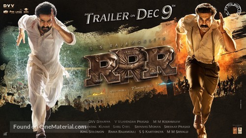 RRR - Indian Movie Poster