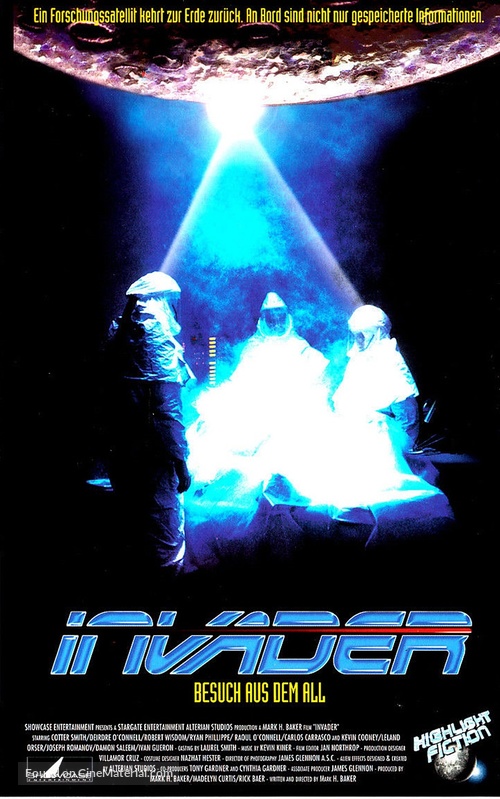 Invader - German VHS movie cover