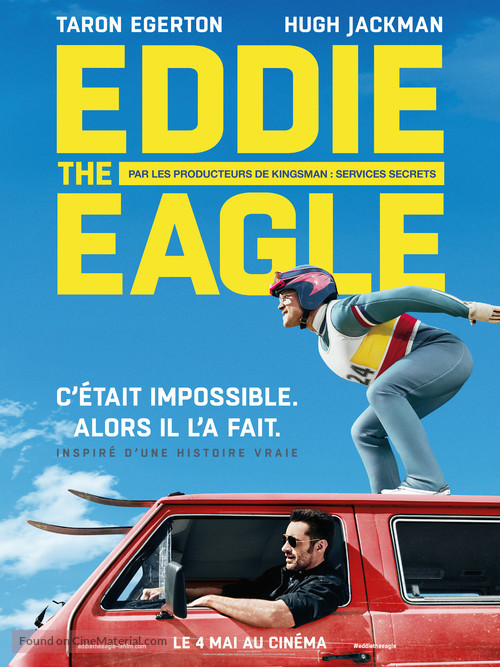 Eddie the Eagle - French Movie Poster