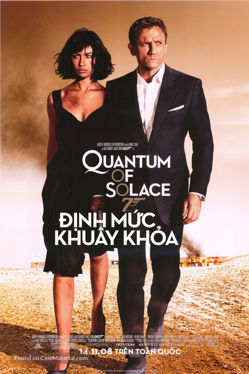 Quantum of Solace - Vietnamese Movie Poster