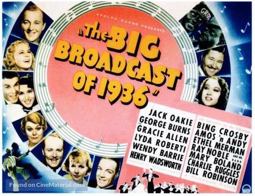 The Big Broadcast of 1936 - Movie Poster