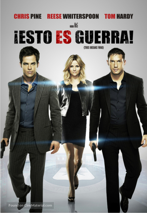 This Means War - Argentinian DVD movie cover