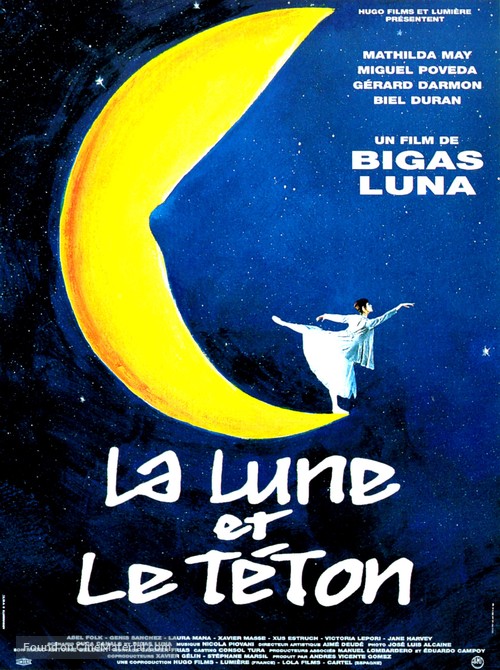 La teta y la luna - French Movie Poster