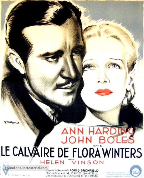The Life of Vergie Winters - French Movie Poster