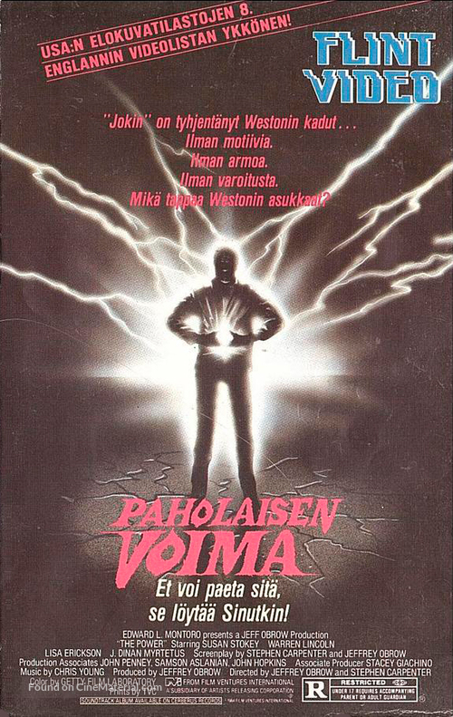 The Power - Finnish VHS movie cover