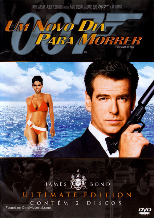 Die Another Day - Brazilian DVD movie cover