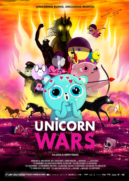 Unicorn Wars - Spanish Movie Poster