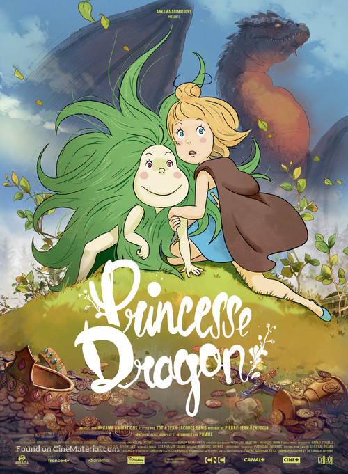 Princesse Dragon - French Movie Poster